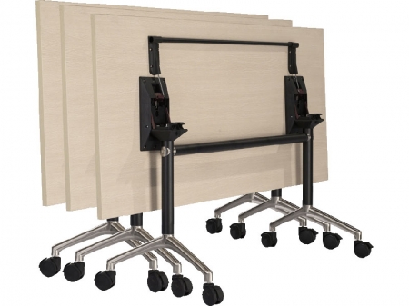 Fold and Roll Mobile Table
